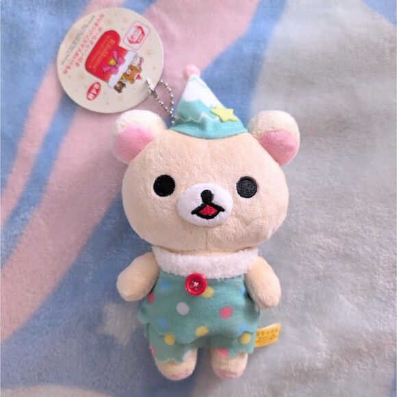 Korilakkuma Christmas Tree Mascot Plush - Picture 1 of 1